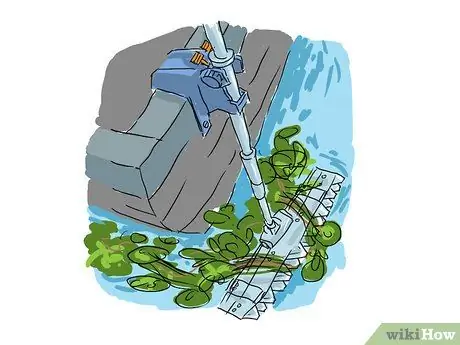 Удаление подушечек кувшинок Шаг 5