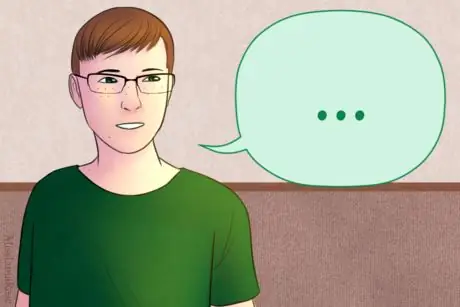 Человек в зеленом Talking