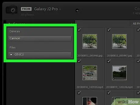 Импорт фотографий с камеры в Lightroom Шаг 13