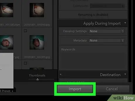 Импорт фотографий с камеры в Lightroom Шаг 17