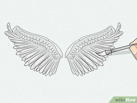 Рисуем крылья Шаг 5