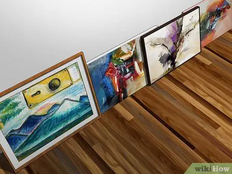 Разместите произведение искусства на стене Шаг 1