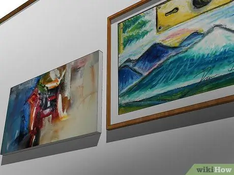 Разместите произведение искусства на стене Шаг 2