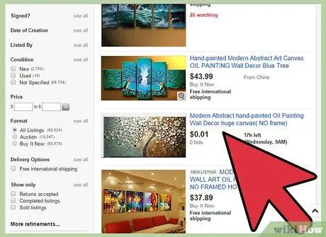 Купить искусство на eBay Шаг 10
