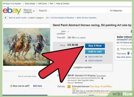 Купить искусство на eBay Шаг 14