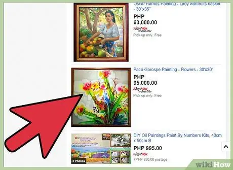 Купить искусство на eBay Шаг 5