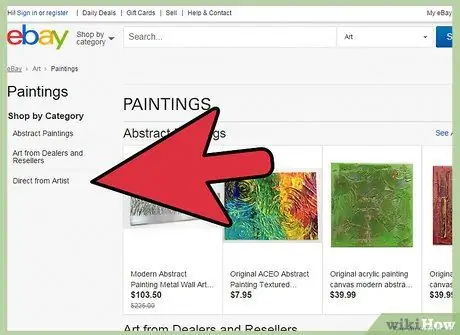 Купить искусство на eBay Шаг 6
