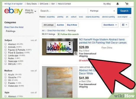 Купить искусство на eBay Шаг 7