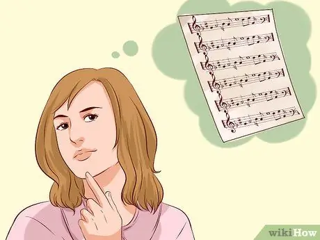 Напишите грустную песню, шаг 1