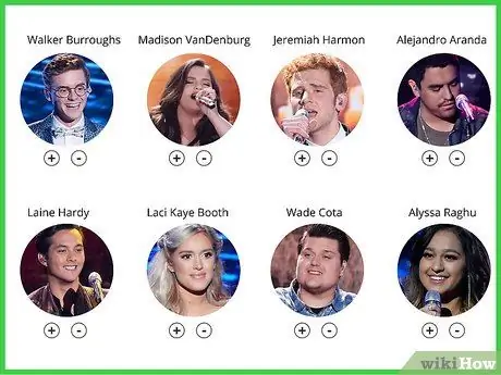 Голосуйте за American Idol, шаг 4