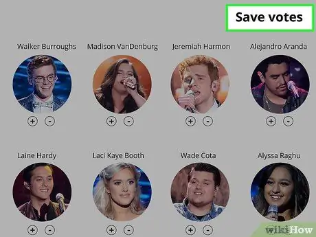 Голосуйте за American Idol, шаг 5