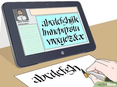 Увлекаться каллиграфией как хобби Шаг 10