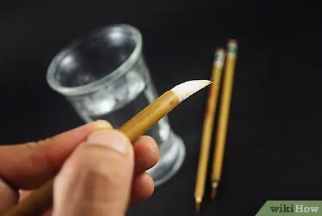 Используйте кисть для китайской каллиграфии, шаг 3