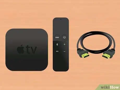 Установите Apple TV Шаг 1