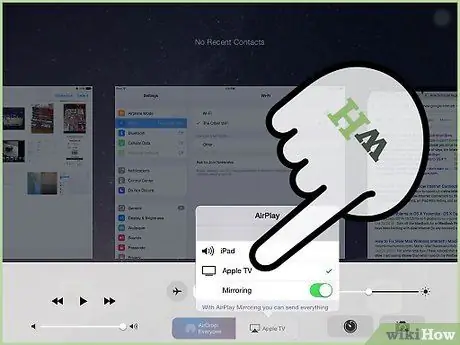 Зеркало с iPad на Apple TV Шаг 5