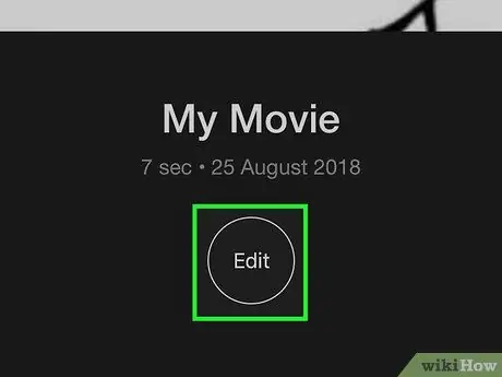 Добавить видео в iMovie Шаг 13
