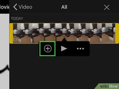 Добавить видео в iMovie Шаг 19