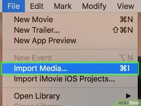 Добавить видео в iMovie Шаг 4