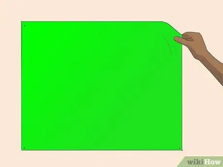 Создание студии зеленого просмотра Шаг 2