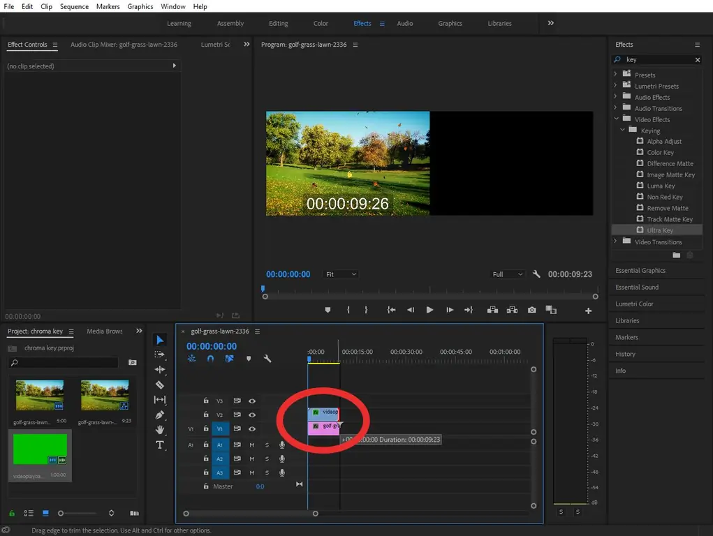 Как сделать хромакей в Adobe Premiere Pro: 9 шагов