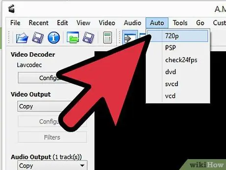 Редактировать видео с помощью Avidemux Step 7