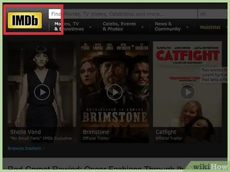 Добавить фильм в IMDb Шаг 1