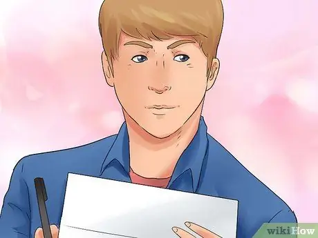 Написать песню для девушки Шаг 1
