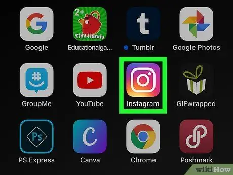 Разместите живое фото в Instagram Шаг 1