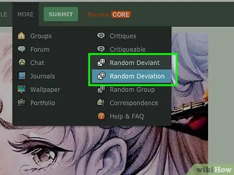 Получите внимание на DeviantArt Шаг 5