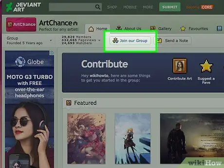 Получите внимание на DeviantArt Шаг 8