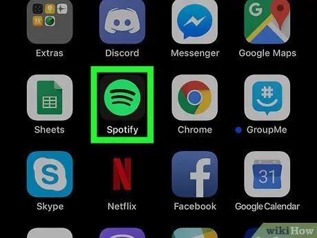 Выйти из Spotify на iPhone или iPad Шаг 1