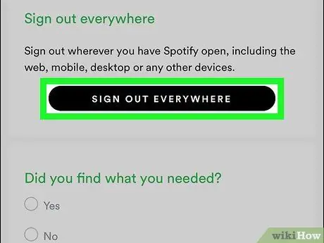 Выйти из Spotify на iPhone или iPad Шаг 12