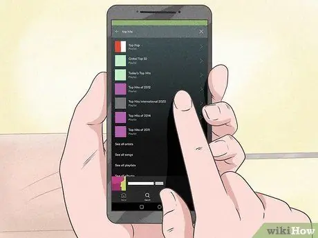 Создайте потрясающий музыкальный плейлист Шаг 7