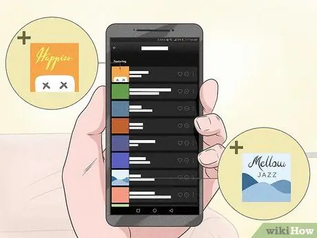 Создайте потрясающий музыкальный плейлист Шаг 8