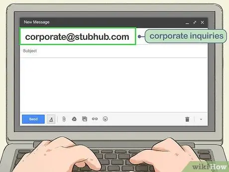 Связаться с StubHub Шаг 7