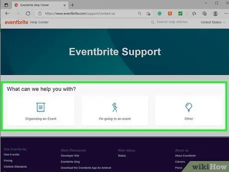 Связаться с Eventbrite Шаг 2 Связаться с Eventbrite Шаг 2