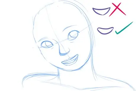 Рисуем человека с синдромом Дауна Step 05