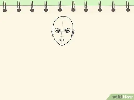 Нарисуйте женские черты, шаг 5