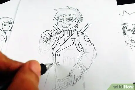 Научитесь рисовать мангу и разработайте свой собственный стиль Шаг 5