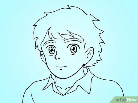 Рисуем милого мультяшного человечка. Шаг 13