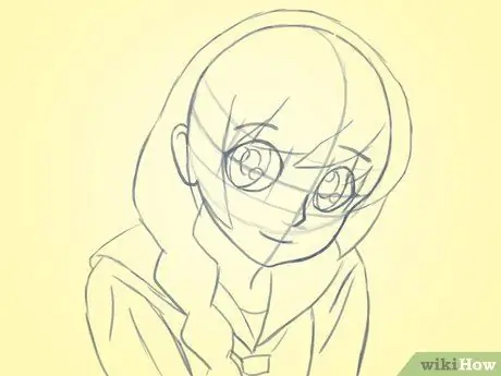 Рисуем милого мультяшного человечка. Шаг 4