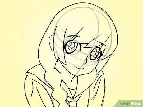 Рисуем милого мультяшного человечка. Шаг 6