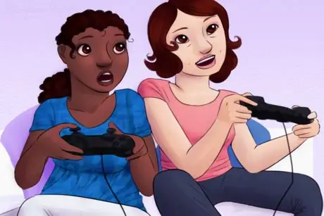 Лучшие друзья играют в видеоигры