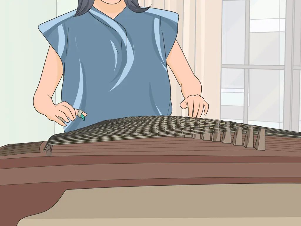 Как играть на гучжэн (китайская цитра): 15 шагов (с изображениями)
