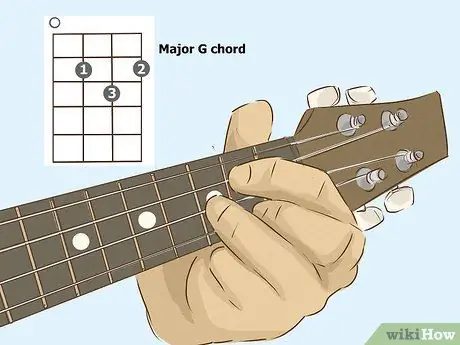 Играйте аккорды на гавайской гитаре Step 7
