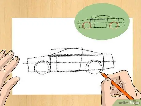 Рисуем Ford Mustang Шаг 5