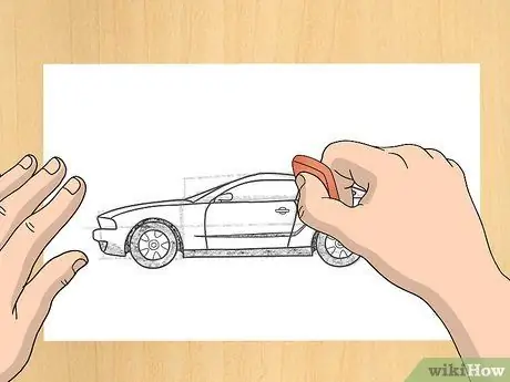 Рисуем Ford Mustang Шаг 8