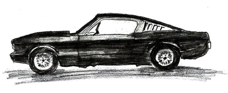 Как нарисовать Ford Mustang (с иллюстрациями)