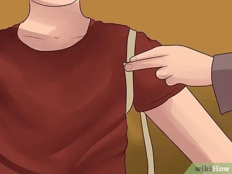 Измерение отверстия для руки Шаг 4