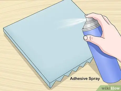 Повесить акустическую пену Step 7